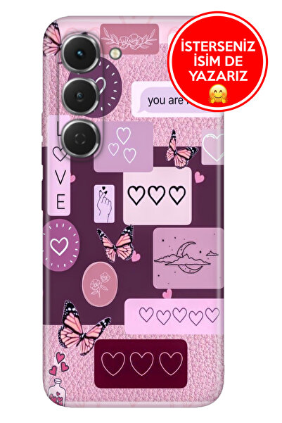 TECNO INFINIX Hot 60 Pro+ PLUS Kılıf A Kalite Baskılı Art Silikon Loved Loved