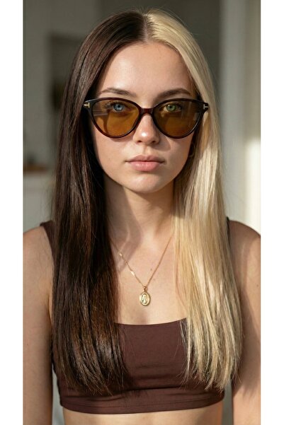 JULIANO Morgan Brown-Brown Sunglasses