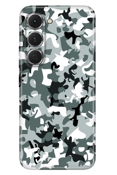 TECNO Spark 40 Pro Km6 Case Patterned Silicone Printed Cover Camouflage