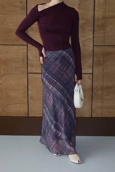 bymaestro woman Women's Chiffon Lined Long Skirt