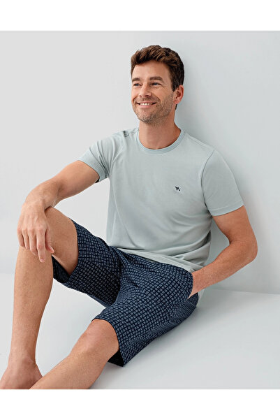 Arnetta 3689 Men's Short Sleeve Shorts Set