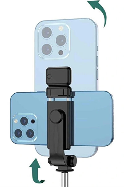 shopwave عصا سيلفي ثلاثية القوائم تعمل بالبلوتوث مع ضوء LED لاسلكي