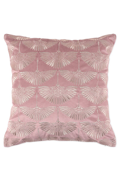 DECOMEX Perna decor ELLEN 45x45cm roz, pudra