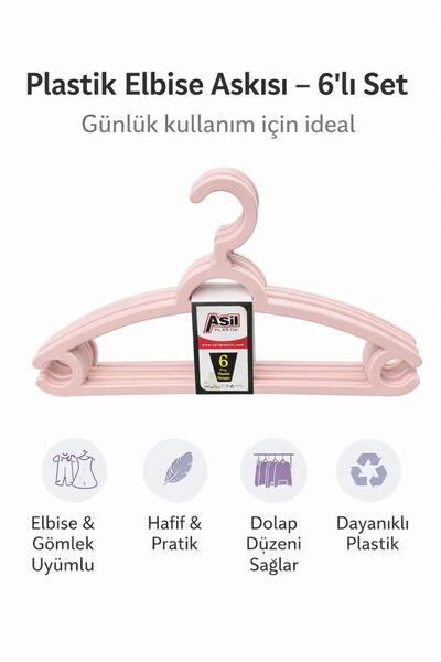 VENON 6 штук ASİL 👗КОЛЬОРИ ЗАЛЕЖНО ВІД НАЯВНОСТІ НА СКЛАДІ 👗 ПЛАСТИК ВИСОКО...