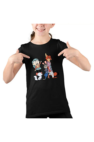 OEM Tricou Copii Fete Hilda Zootopia Judy Twig