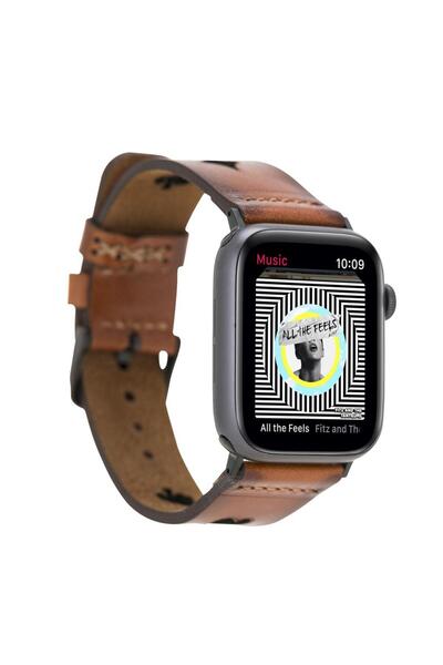 PLM ساعة متوافقة مع حزام جلدي مقاس 42-44-45 ملم Avesta RST2EF