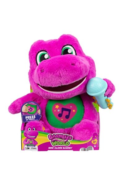 mattel Dinozaur de pluș de colecție, Barney, 27 cm