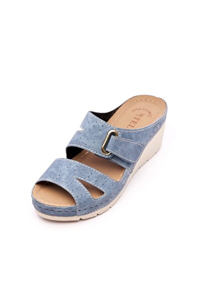 Tellus Women's Denim Platform Sandals 27-11