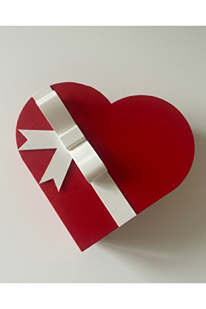 Nova lab Kalp Kutu - Hediye / Takı / Aksesuar Kutusu - Sevgiliye Özel Kalp Fi...