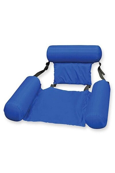 MAVERICK Scaun gonflabil, Maverick, PVC/Textil, 120x100 cm, Albastru închis