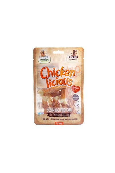 Tavuklu Kalsiyum Kemik Köpek Ödül Maması 70 Gr