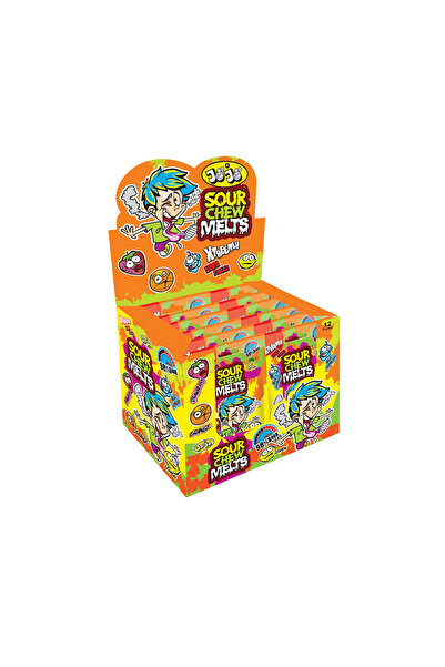 JOJO SOUR CHEW MELT POUCH 30g (12 Pcs Each)