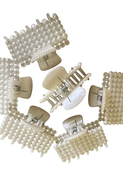 Butik Lena White pearl buckle 6-piece set