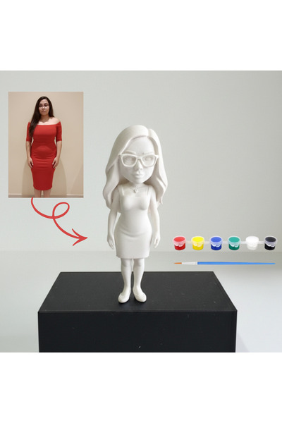 makinafleo Kişiye Özel 3D Figür