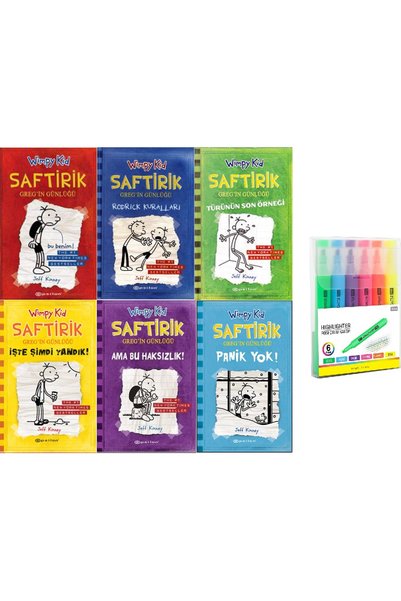 Epsilon Yayınevi Saftirik Greg'in Günlüğü First 6 Book Set (Kalem Set Hdy)