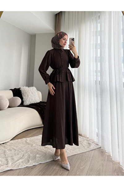 nizzell Women's New Season Shirt and Ruffled Skirt Set