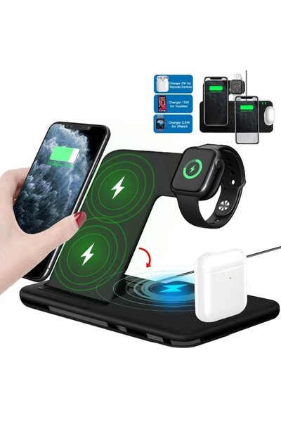 OEM Încărcător wireless FastCharge 4 în 1