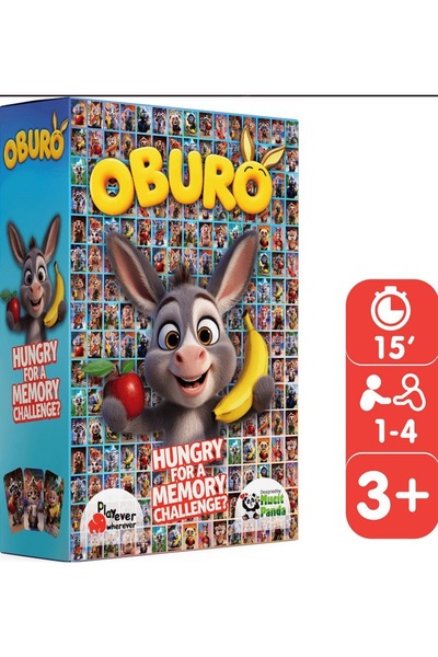 Levent Kılıç Ticaret Playever Oburo, Görsel Hafızayı Geliştiren Kart Oyunu (3...