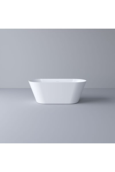 Milano Luxe Oise Plus Freestanding Bathtub, 160x70 cm, Includes Drain Hose, L...
