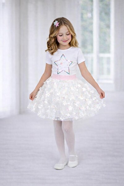 NACAR STORE Girl's Star Patterned Design Set April 23 - Birthdays and Special...