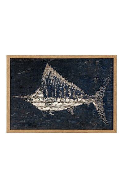 Mudo Concept MARLIN ÇERÇEVELİ AHŞAP TABLO 50X70CM