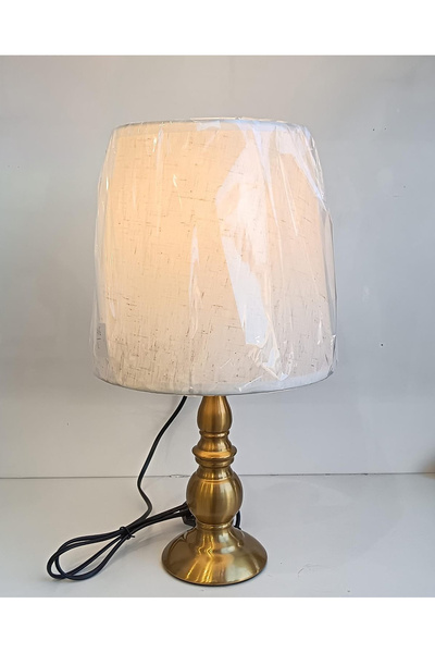 co arma مصباح طاولة عصري تقليدي بقاعدة معدنية مناسب لغرفة المعيشة والمكتب وغر...