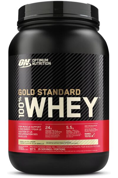 Optimum مسحوق بروتين مصل اللبن المعزول من المصدر الأساسي، معيار ذهبي من نيوتر...