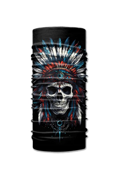 NIFF KURUKAFA KIZILDERİLİ Yeni Model Motorcu Baf Buff Maske Outdoor Boyunluk ...