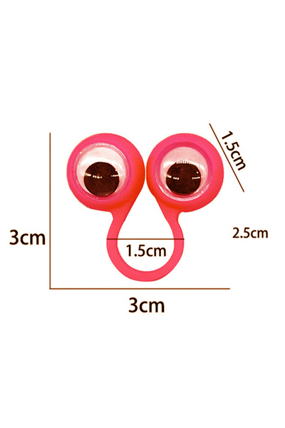 PALP Dükkan PALP Çocuk Oynar Göz Parmak Kukla