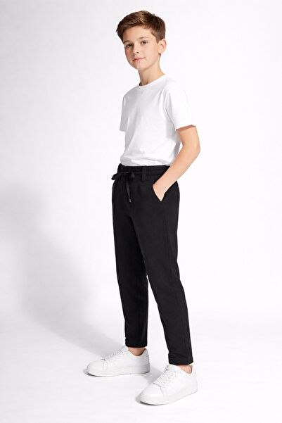 HAYTA Pantaloni jogger pentru copii negri