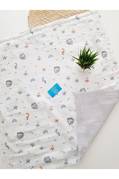 artıbebe Muslin & Pique Newborn Baby Blanket Products, Nursing Bib, Stroller Cover, Swaddle