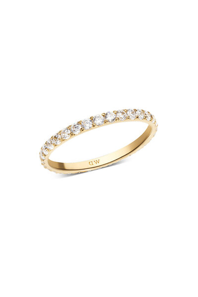 Daniel Wellington Mirelle Eternity Ring Gold 2mm
