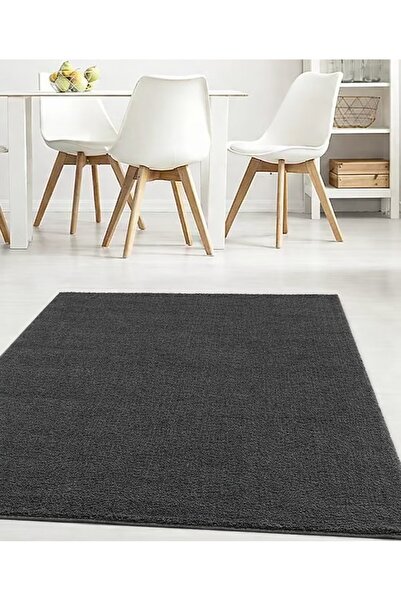 Sarar Peluş Tüylü Kaymaz Jel Taban Dekoratif Salon Mutfak Halı Yolluk Kilim A...