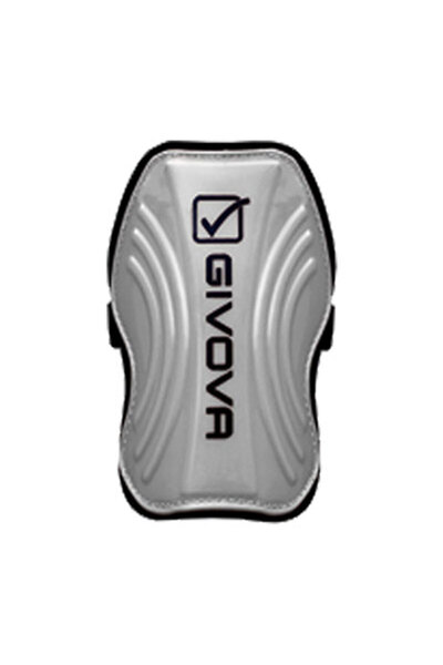 Givova Apărători de tibie Boss, argintii Senior