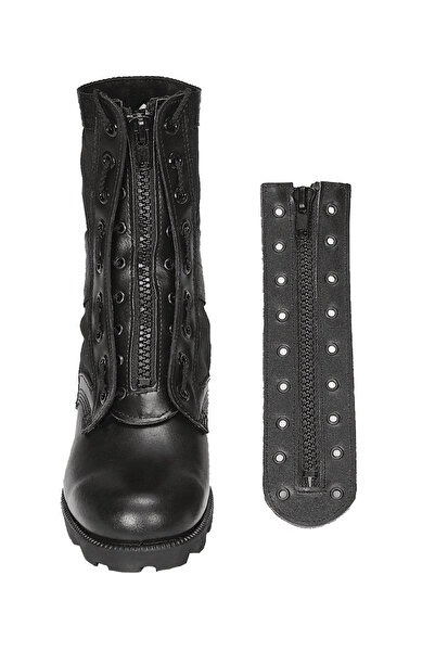 Mil-Tec Boot zipper with 9 pairs of lugs