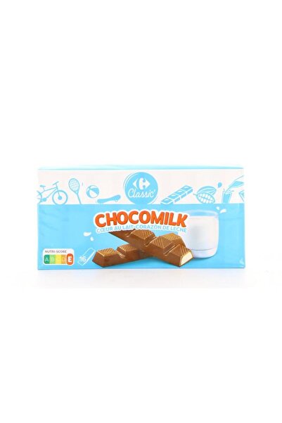 Carrefour Classic Mini batoane de ciocolata Carrefour cu lapte 200g