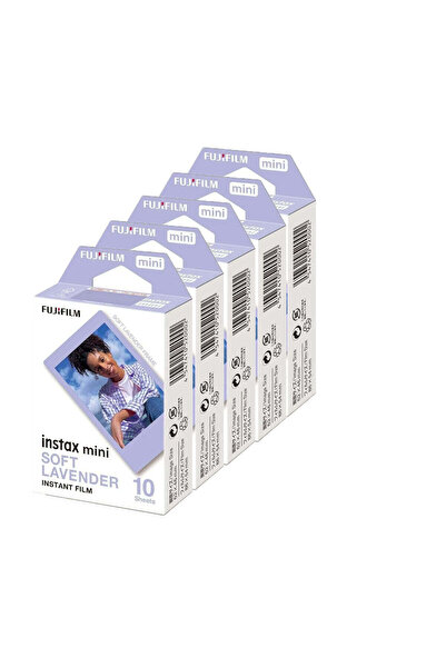 Fujifilm فيلم إنستاكس ميني سوفت لافندر (50 ورقة)