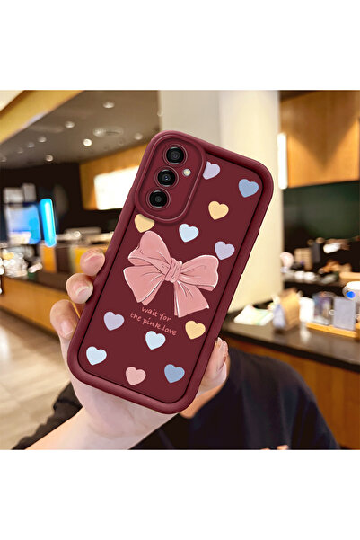 Hontinga حافظة هاتف من مادة السيليكون مقاومة للصدمات بنمط فيونكة متوافقة مع ه...