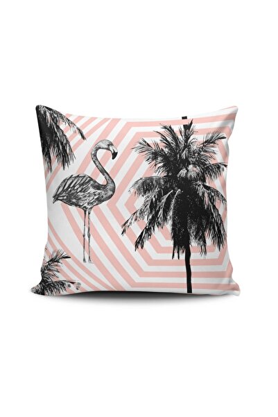 Lenjerii Deosebite Decorative pillow front 43x43cm, Flamingo