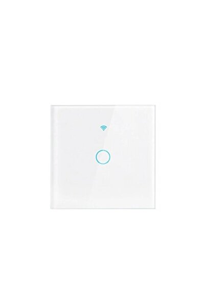 OEM Smart Switch White with Touch, Wi-Fi, No Neutral, 1 Channel, RF, Tempered...