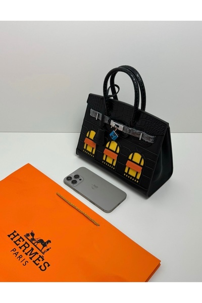 GHANJİ Elegant, high-quality women's handbag with all its accessories