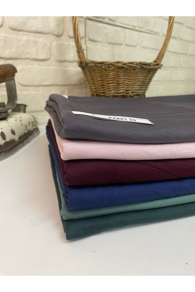 EGE DESIGN 2 İPLİK LYC PAMUK POLYSTER 6 RENK PAKET 33 TOPLAM 9,60 MT