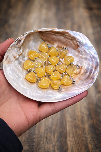 best bioenerji taş terapi Strin Heart Natural Stone Necklace