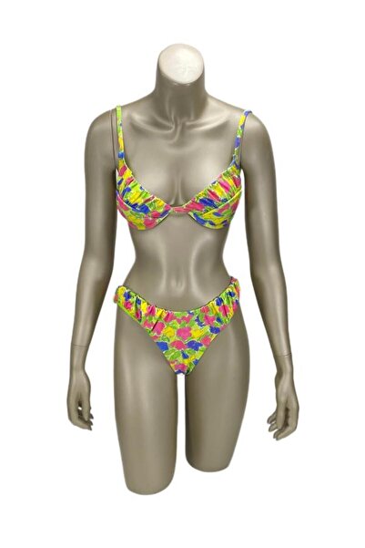 No Gossip Gathered Bikini Bottom