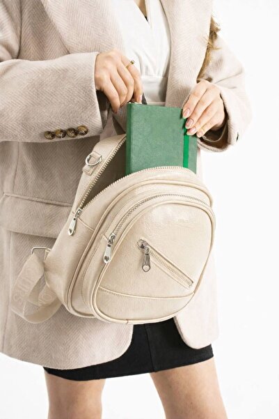 change time Women's Backpack Berlin Four Compartments Width:18 cm Length:22 c...