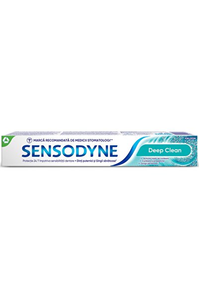 Sensodyne Deep Clean Fluoride Toothpaste, 75ml