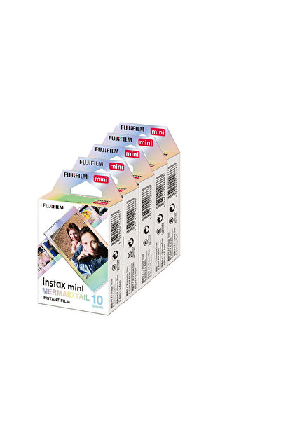 Fujifilm فيلم إنستاكس ميني ذيل حورية البحر (50 ورقة)