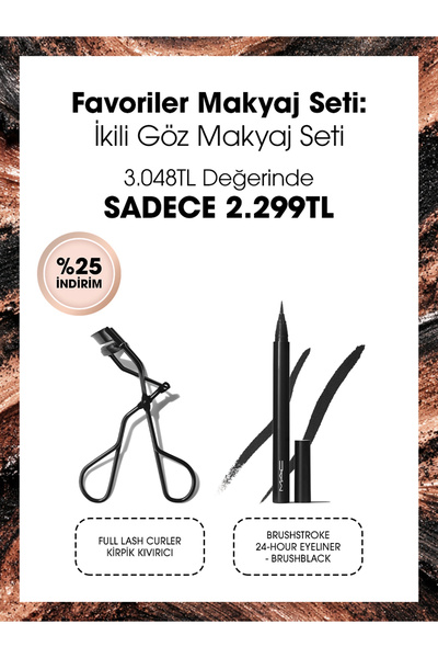 M.A.C Favoriler Makyaj Seti: İkili Göz Makyaj Seti