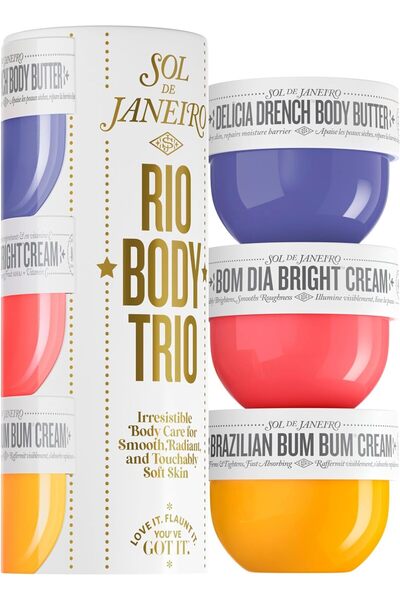sol de jainero Rio Trio Mini Vanilla Body Cream Discovery Set
