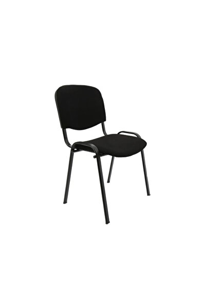OEM Darius fixed upholstered visitor chair, black